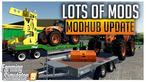 New Fliegle Lowboy Trailer Mod ModHub Update Farming Simulator 19