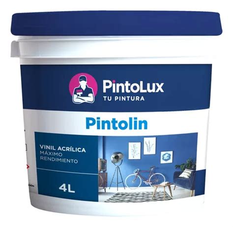 Pintura Pintolux Pintolin Gal N Litros Vinil Acr Lica