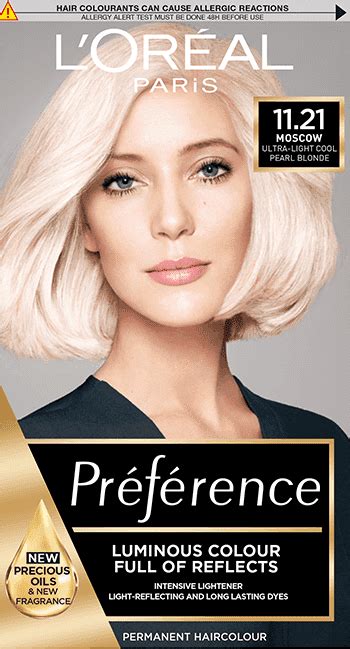 L Oreal Paris Preference Ultra Light Cool Pearl Blonde 11 21 Moscow