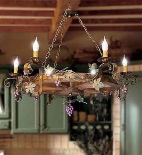 MG Slc Illumina Chandelier Rustic Wagon Wheel 5L 1 Catawiki