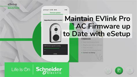 How To Update EVlink Pro AC Firmware With ESetup Schneider Electric