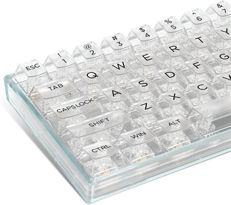 Amazon Dagaladoo Xvx Keys Clear Keycaps Full Set Custom