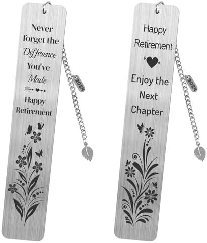 Retirement Gift Bookmark Retirement Gifts For Women Men Happy