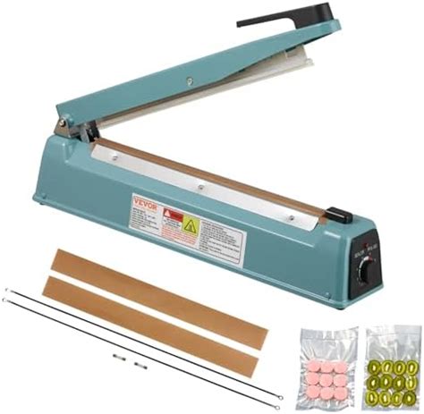 Amazon Vevor Impulse Sealer Inch Manual Heat Seal Machine With