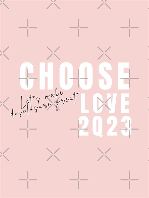 Choose Love 2023 Baby Pink Sticker For Sale By Ayasasso Redbubble