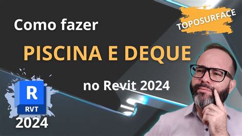 Como modelar vazio de piscina e deque no Toposurface Superfície