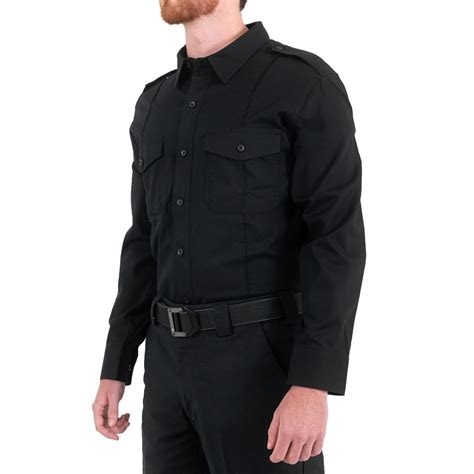 First Tactical Men's Long Sleeve Pro Duty Uniform Shirt