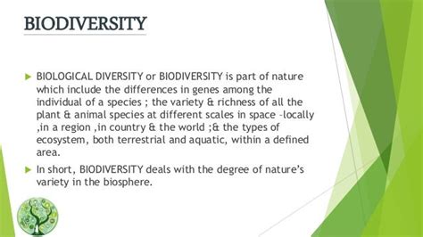 Biodiversity And Its Types