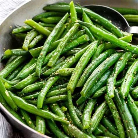 Sautéed Green Beans Jessica Gavin