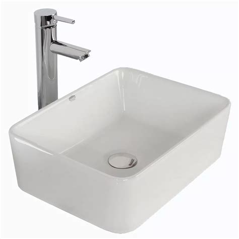 Cuba De Apoio Pia Sobrepor Para Banheiro Lavabo Lavatorio Slim 40x30cm