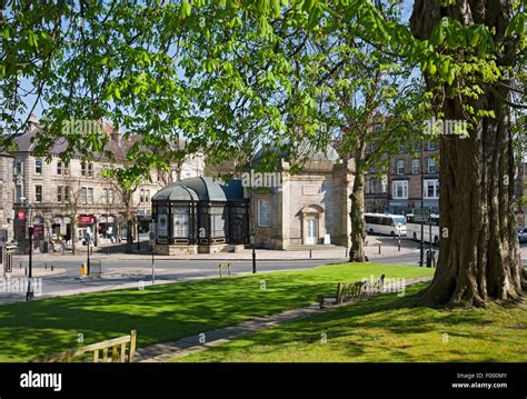 The Royal Pump Room Museum Exterior In Spring Harrogate North Yorkshire