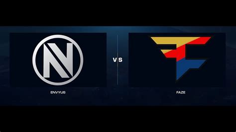 Faze Vs Envyus Map De Mirage Ecs Season Europe Eng