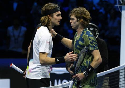 Rublev Takes On Tsitsipas Djokovic Faces Medvedev Nitto Atp Finals