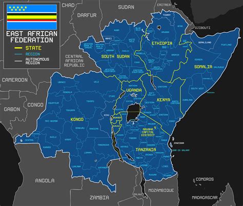 47 best East African Federation images on Pholder | Imaginarymaps, Map Porn and Geography