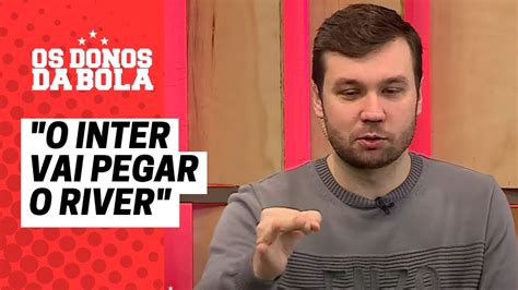 O Inter vai pegar o River JB previu o adversário colorado nas