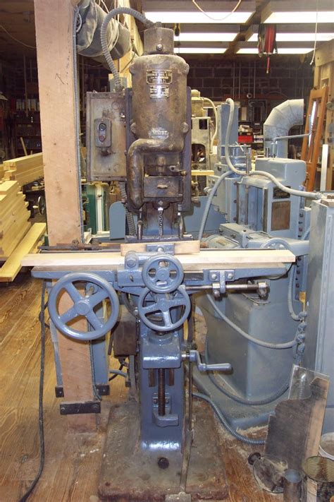 Machine For Making Mortises In Sash And Door Components