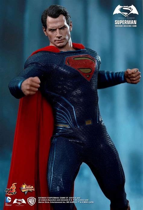 Hot Toys Superman From Batman Superman Dawn Of Justice Superman Figure Batman And Superman