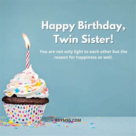 40 Birthday Wishes For Twin Sisters Bdymsg