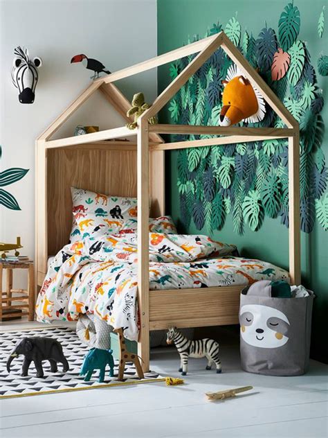 modern-kids-jungle-bedroom-designs | HomeMydesign