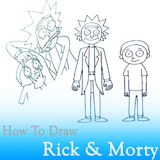 How To Draw Rick And Morty Step By Step Apk Androidappsapk Co