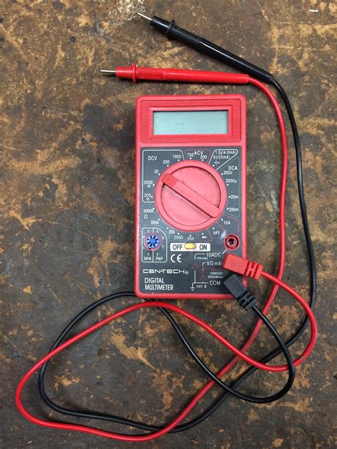 Cen Tech Function Digital Multimeter Manual