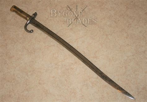 French M1866 Chassepot Yataghan Bayonet Bygone Blades