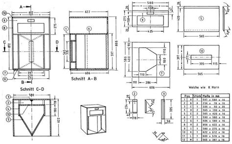 Klipsch Lascala Plans Speaker Plans Speaker Design Speaker Box Design