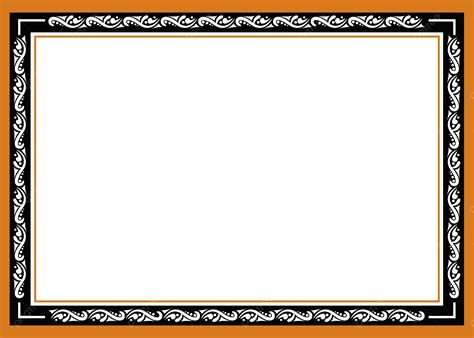 Certificate Element Border Vector Borders Frames Vector Frames Png