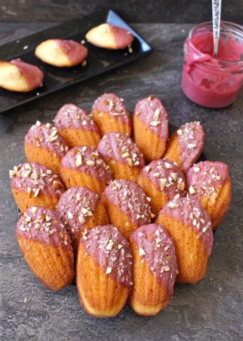 These Almond Madeleines With Raspberry Glaze Make The Most Delicious