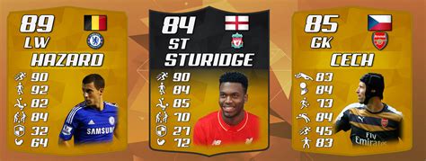 Fifa Ultimate Team Card Design