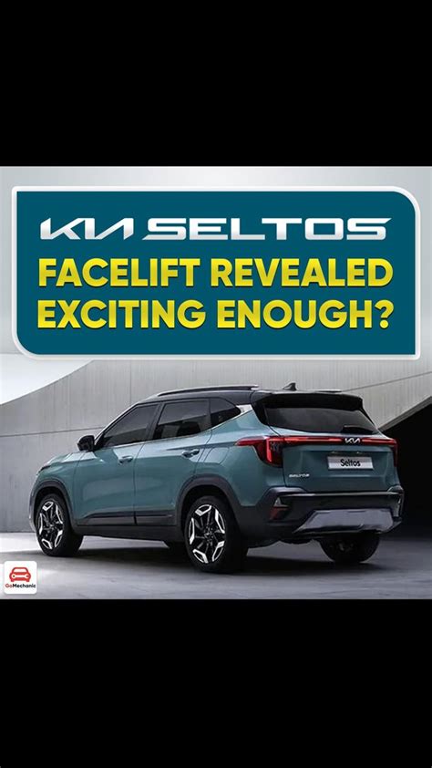 Kia Seltos Facelift Revealed Exciting Enough Kia Facelift Toy Car