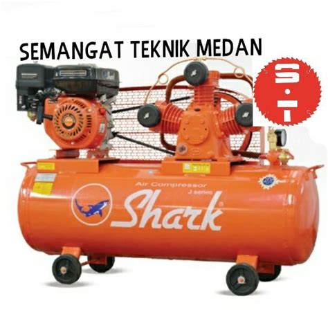 Jual 2HP KOMPRESSOR KOMPRESOR UDARA ANGIN SHARK GX200 MESIN BENSIN