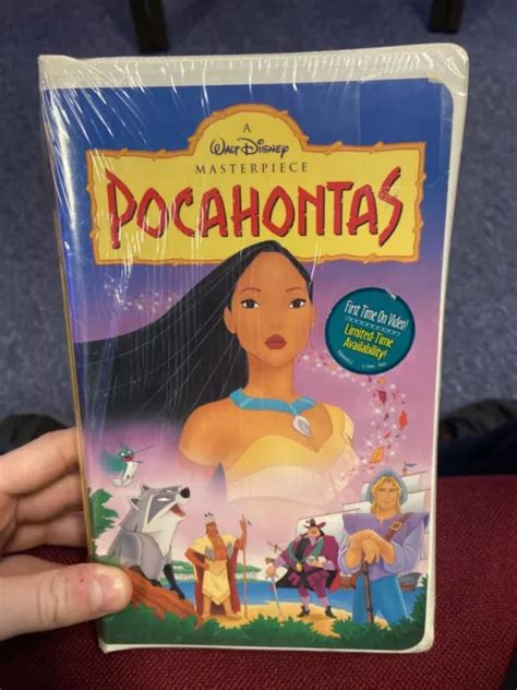 Pocahontas Vhs 1996 Disney Masterpiece Collection Factory Sealed Brand