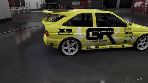 Forza Motorsport Nfs Prostreet Gavin May Escort Rs Cosworth Youtube