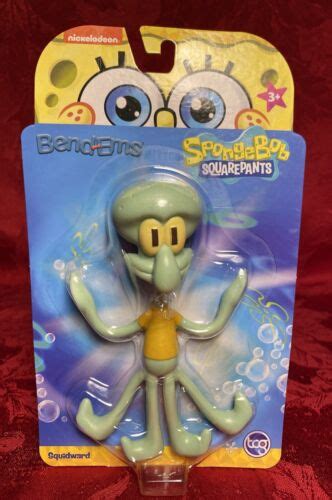 Bend Ems Spongebob Squarepants—squidward 5 Figure Ebay