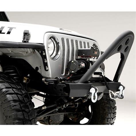 Smittybilt Src Front Stinger Bumper Textured Black Jeep Front