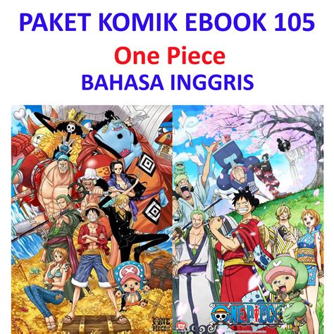 PAKET KOMIK EBOOK DIGITAL 105 One Piece Color Vol 1-112 On Going ENG