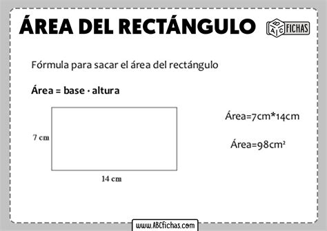Fórmula Del Área Del Rectángulo Con Ejemplos Prácticos