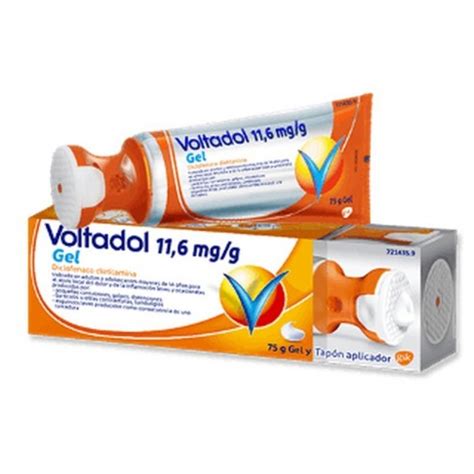 Voltadol Mg G Gel Cutaneo Tubo G Con Tapon Aplicador