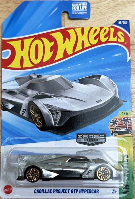 Hot Wheels Cadillac Project Gtp Hypercar Walmart Exclusive Mainline Hw Exotics