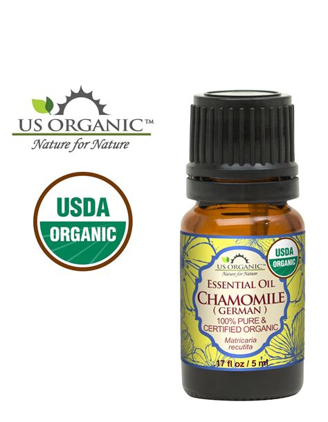 100 Pure Certified Usda Organic Chamomile Essential Oil German 5ml