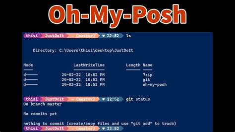 Oh My Posh Windows Youtube