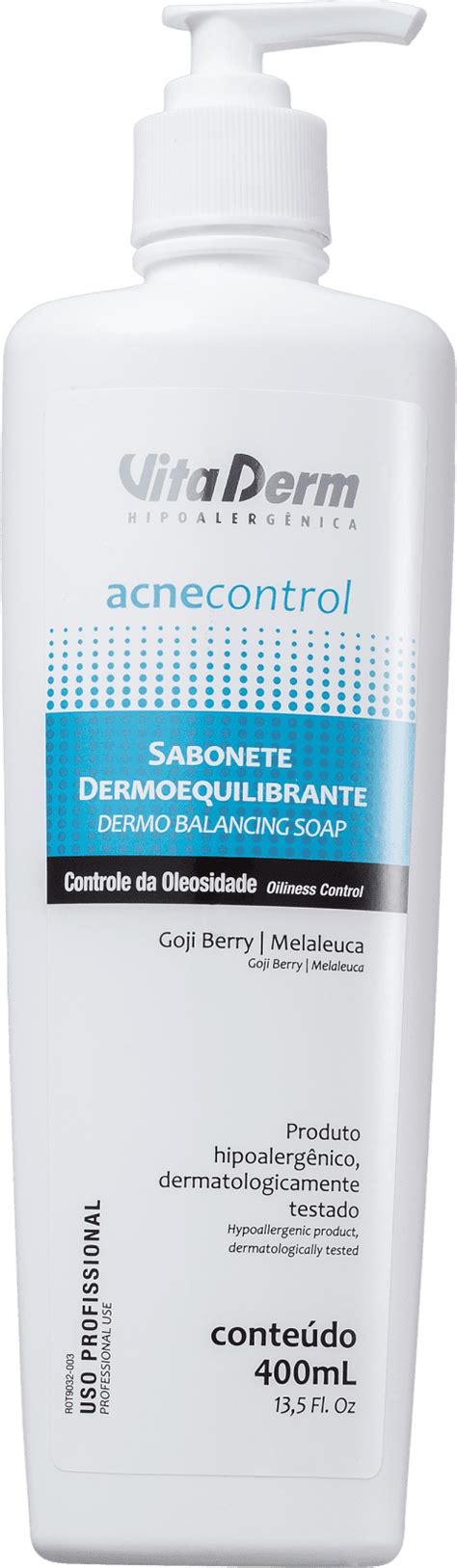 Sabonete Facial Vita Derm Acnecontrol Beautybox