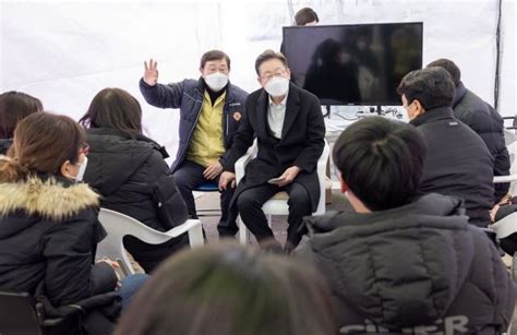 광주 사고현장 찾은 이재명“중대재해 반복기업 건설면허 취소 마땅” 국민일보