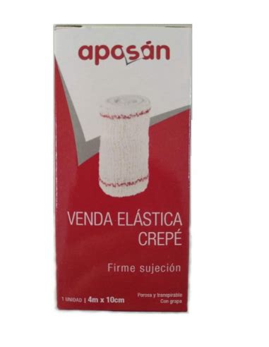 APOSAN VENDA ELASTICA 4 M X 10 Cm 1 UNIDAD