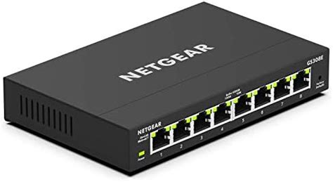 NETGEAR 8 Port Gigabit Ethernet Unmanaged Switch GS308 Home Network