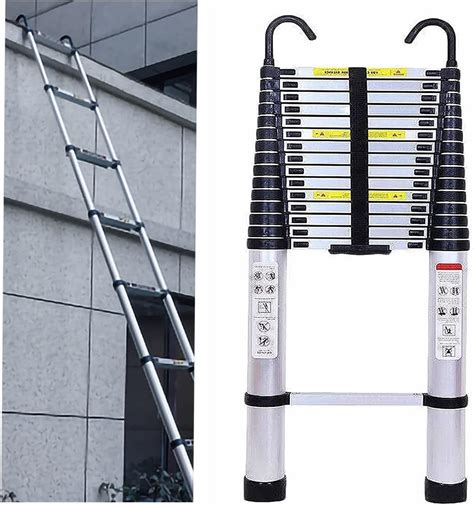 Telescoping Ladder 6m 5m 4m 3m 2m 1m Portable Lightweight Aluminum