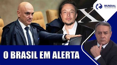 290824 Moraes Declara Guerra A Elon Musk X Starlink E Brasileiros