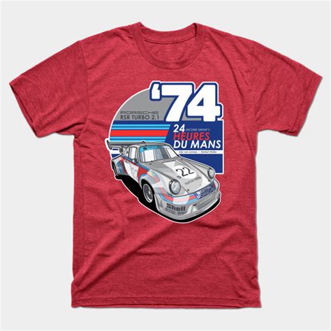 Porsche 911 Rsr Group S T Shirt By Evan Deciren Via Teepublic