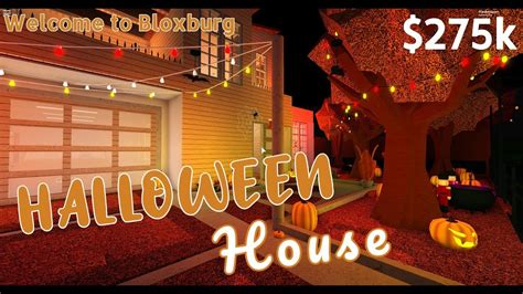 Bloxburg halloween house